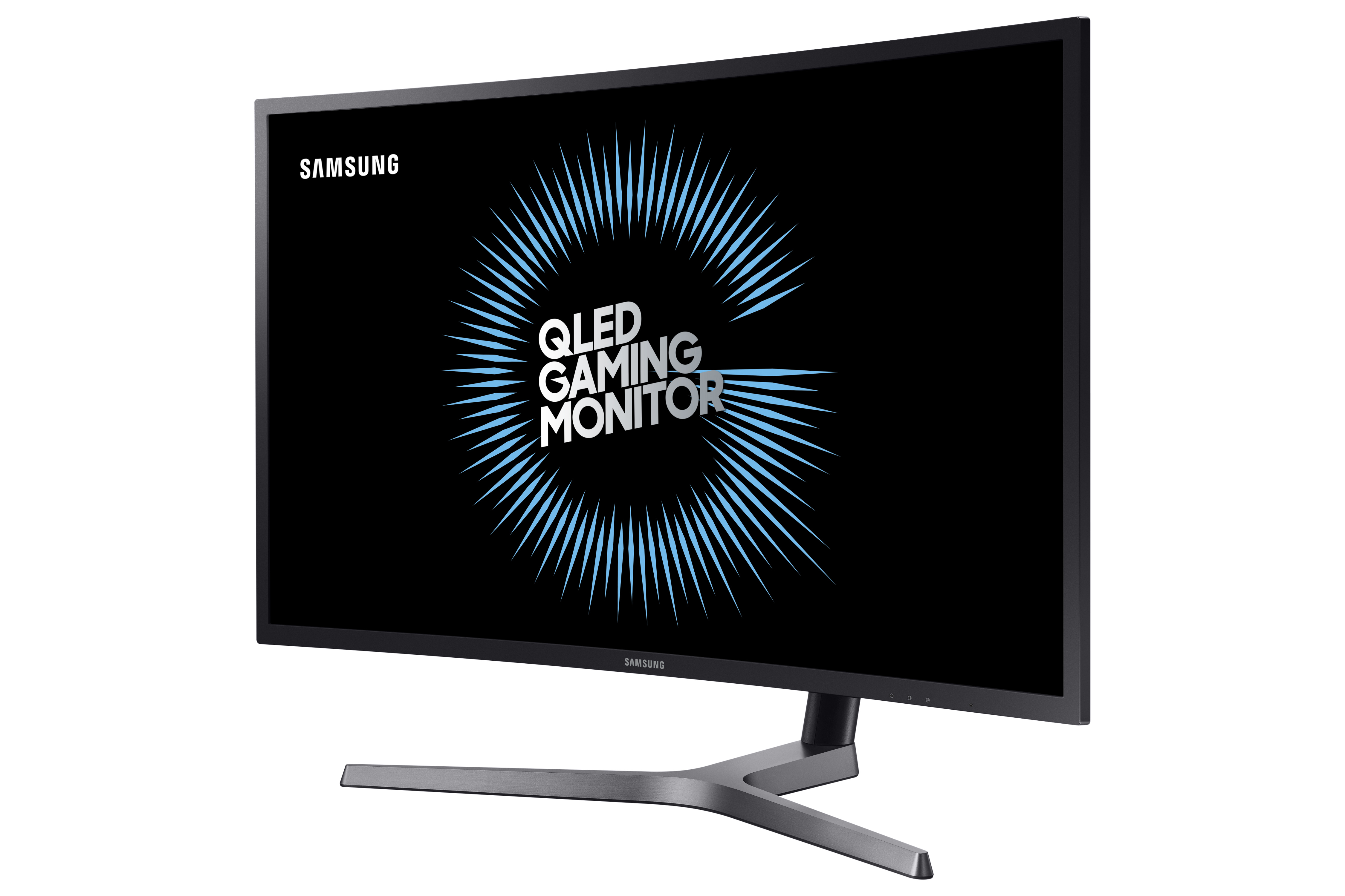 SAMSUNG Gaming Monitor C32HG70, 32 Zoll, schwarz (LC32HG70QQUXEN) 31,5 Zoll Monitor, 1 ms Reaktionszeit, 350 cd/m², 144 Hz, Schwarz