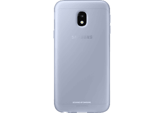SAMSUNG Jelly Cover EF-AJ330, Backcover, Samsung, Galaxy J3 (2017), Blau