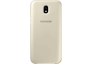 SAMSUNG Wallet Cover EF-WJ530, Bookcover, Samsung, Galaxy J5 (2017), Gold