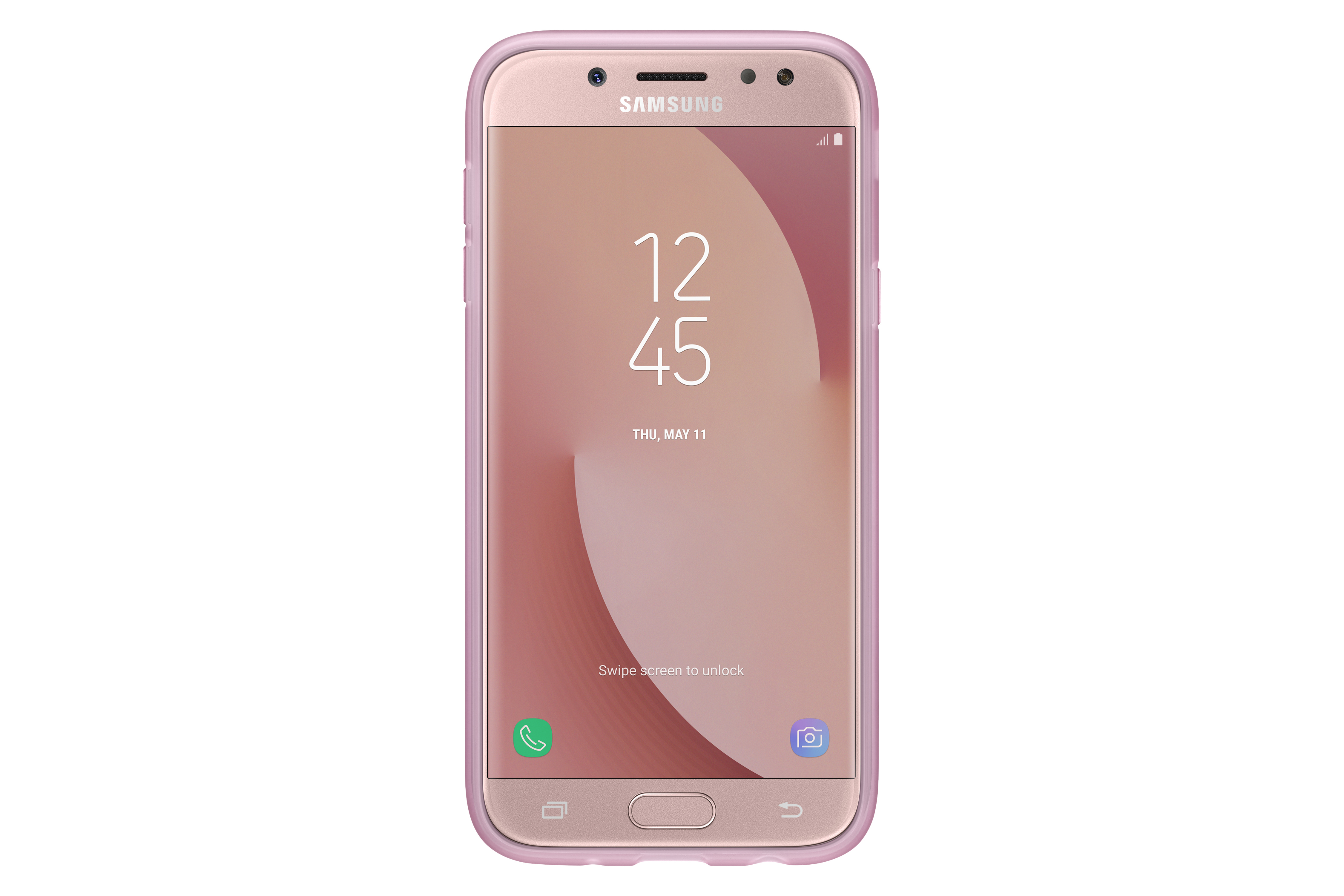 SAMSUNG Jelly Cover EF-AJ530, Backcover, Samsung, Galaxy J5 (2017), Pink