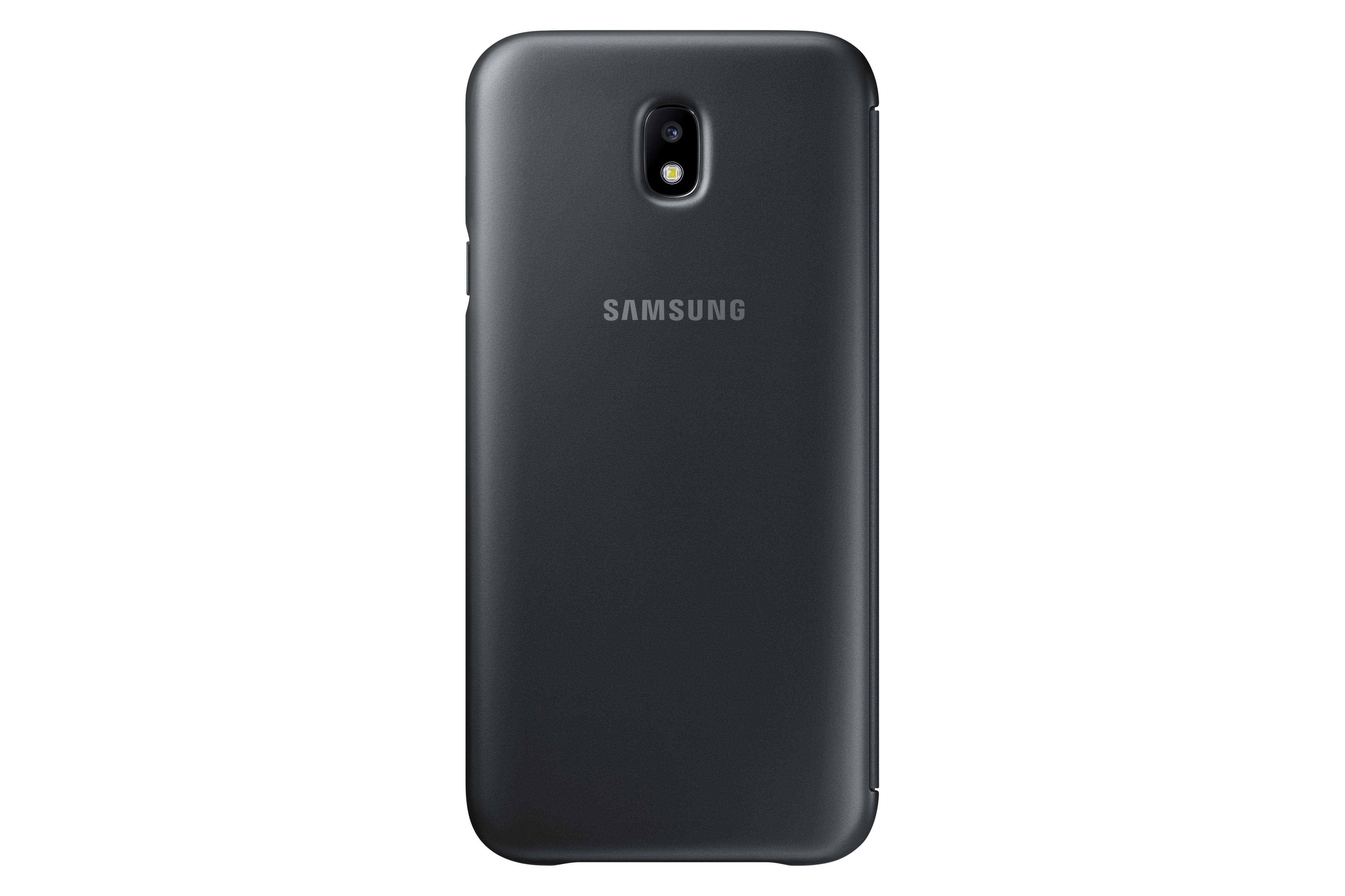 SAMSUNG Wallet Cover - Custodia per cellulare (Adatto per modello: Samsung Galaxy J7 (2017))