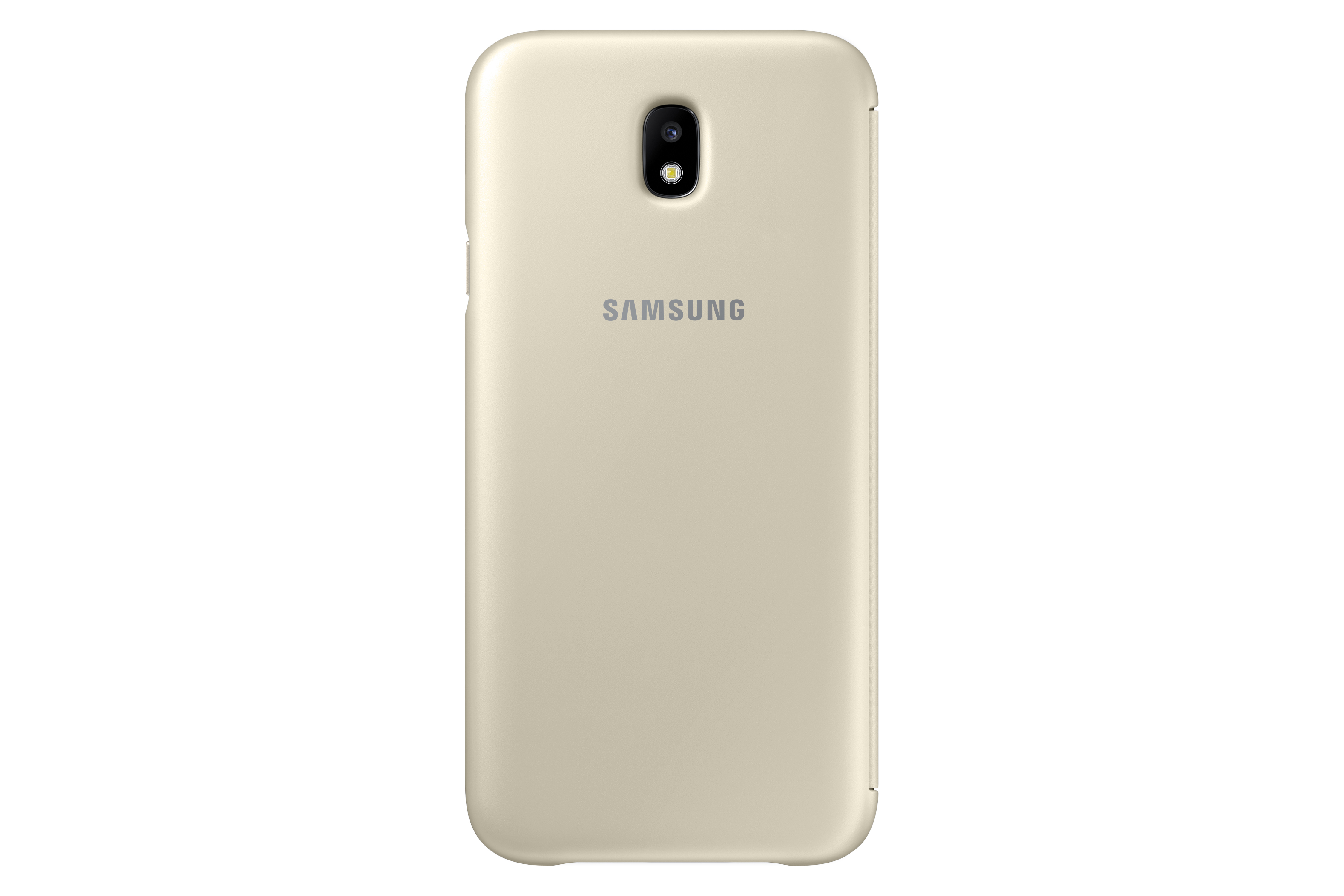 SAMSUNG Wallet Cover - Custodia per cellulare (Adatto per modello: Samsung Galaxy J7 (2017))