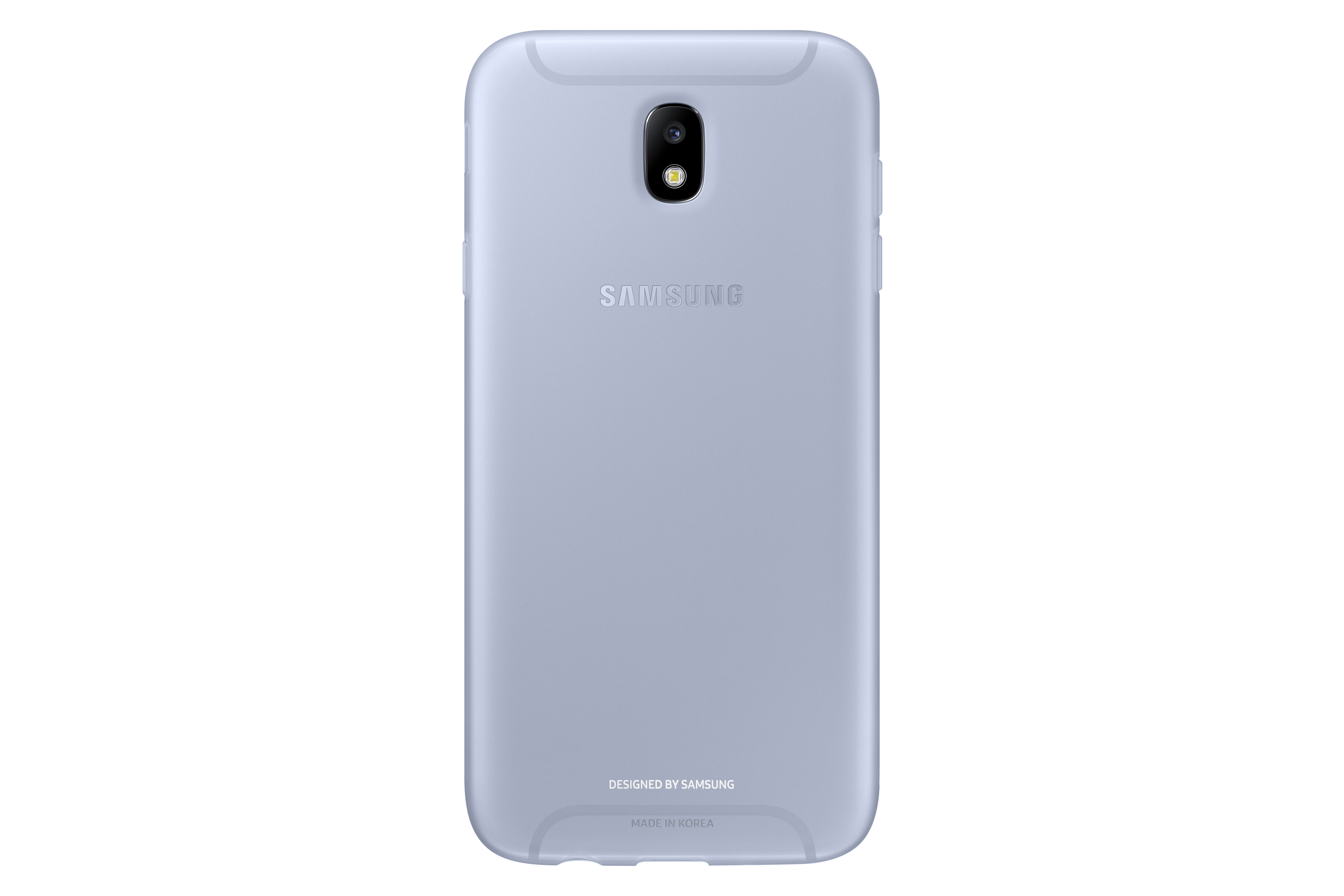 SAMSUNG Jelly Cover EF-AJ730, Backcover, Samsung, Galaxy J7 (2017), Blau