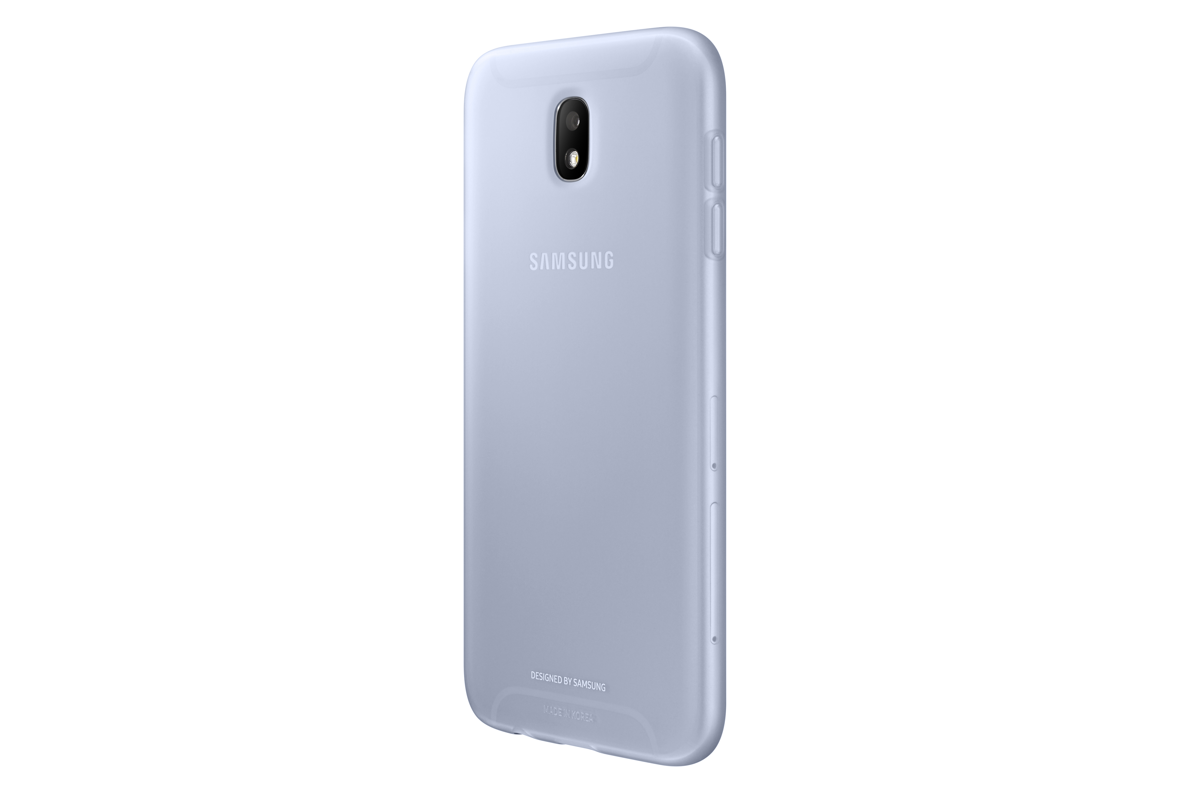 SAMSUNG Jelly Cover EF-AJ730, Backcover, Samsung, Galaxy J7 (2017), Blau