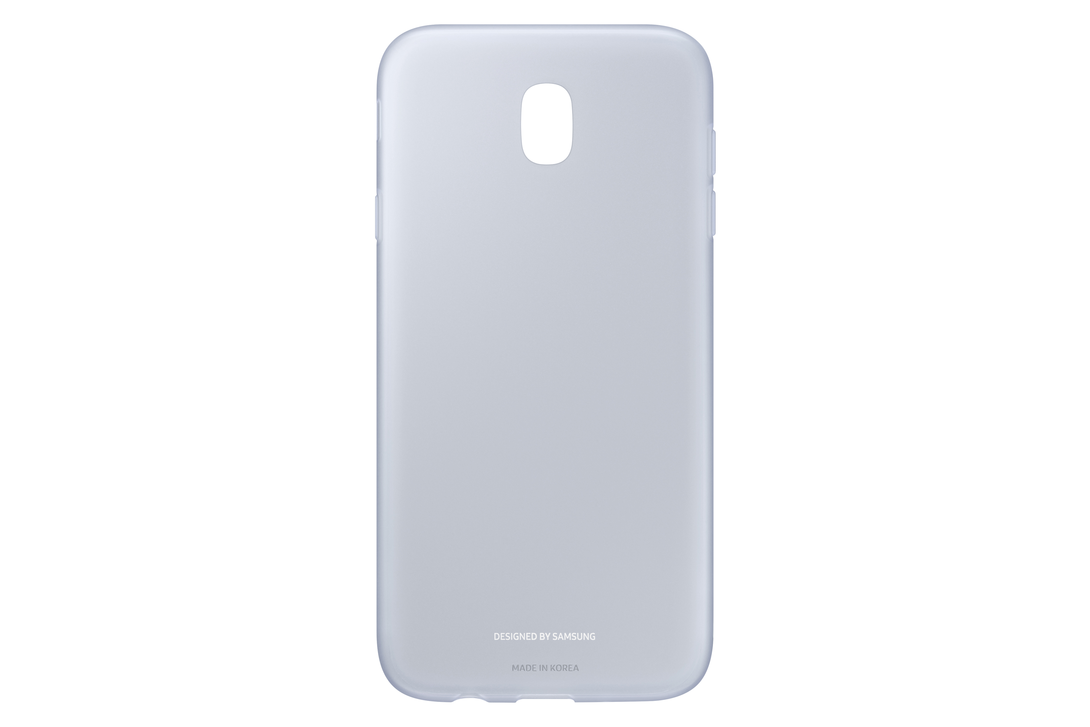 SAMSUNG Jelly Cover EF-AJ730, Backcover, Samsung, Galaxy J7 (2017), Blau