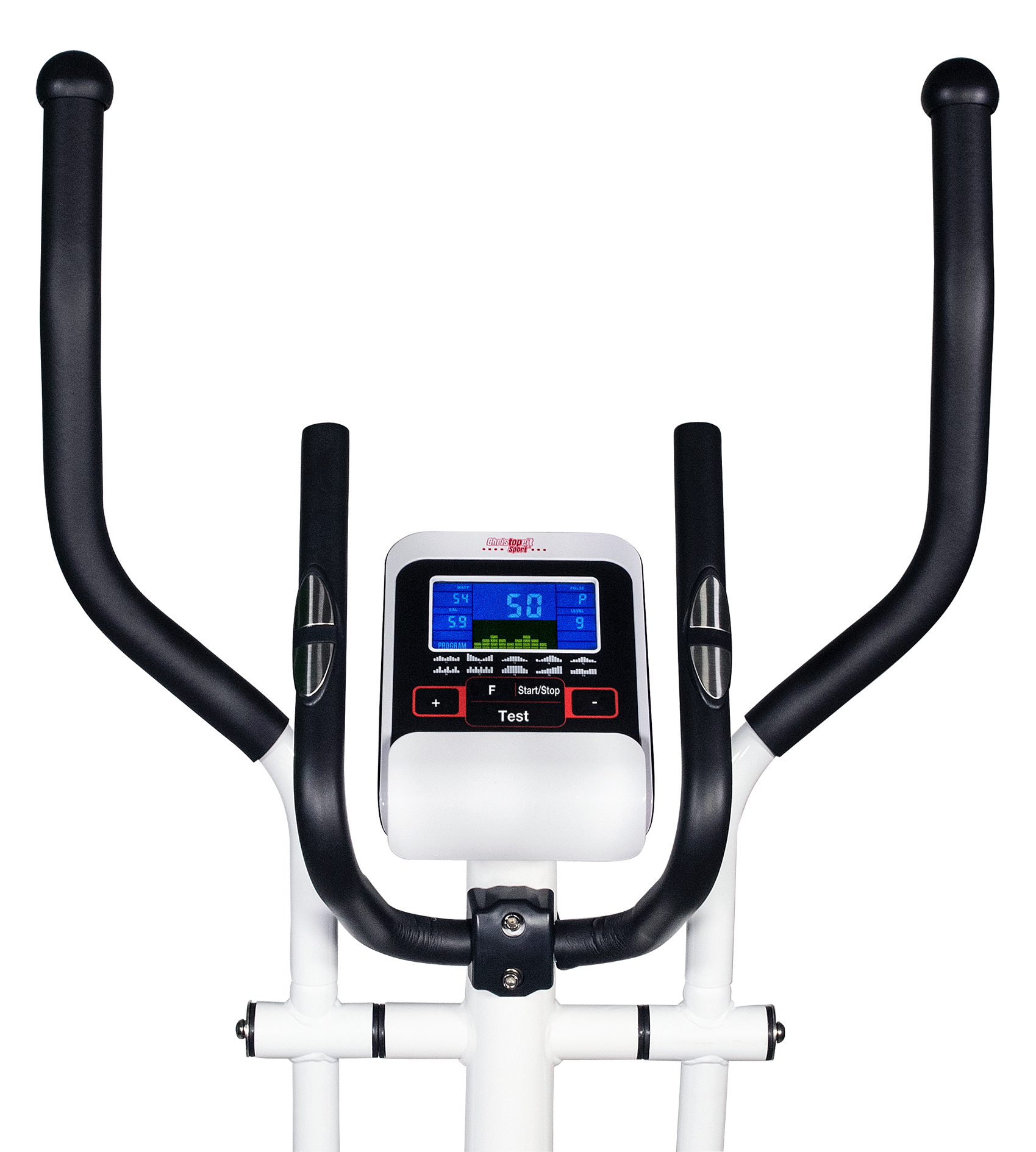 CHRISTOPEIT EL 5 Weiß/Schwarz Crosstrainer, Weiß/Schwarz/Rot
