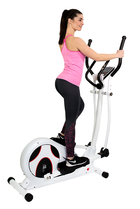 CHRISTOPEIT EL 5 Weiß/Schwarz Crosstrainer, Weiß/Schwarz/Rot