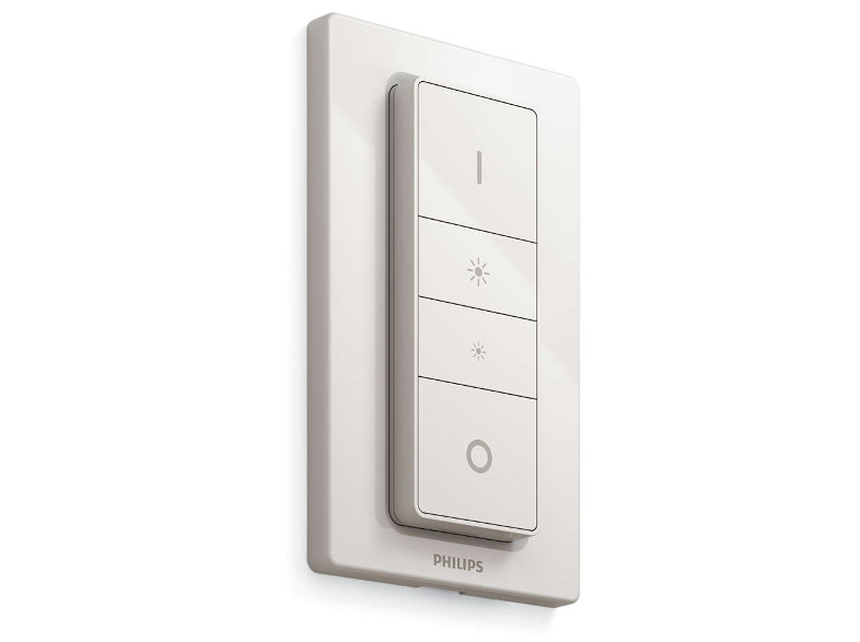 PHILIPS HUE Wellner Asztali lámpa, LED, fehér + fényerőszabályozó (44401/56/P7)