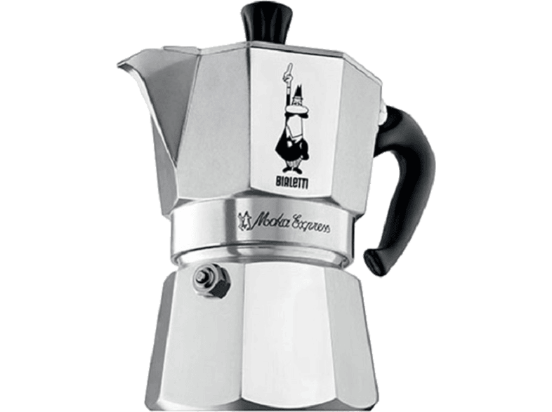 Bialetti Moka Express klasszikus kotyogós kávéfőző (3 Bialetti Moka Express klasszikus kotyogós kávéfőző (3
