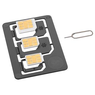 Kit adaptadores tarjeta SIM - ISY ISA-1400 Triple: SIM MicroSIM NanoSIM