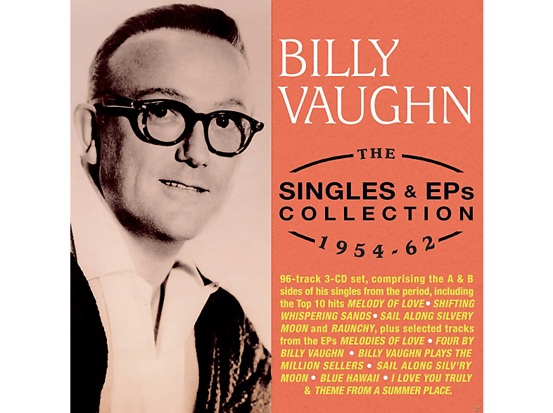 Billy Vaughn - The Singles & EPs Collection 1954-62  - (CD) | Rock & Pop CDs