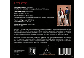 Juliette Salmona, Benjamin Valette - Retratos  - (CD)