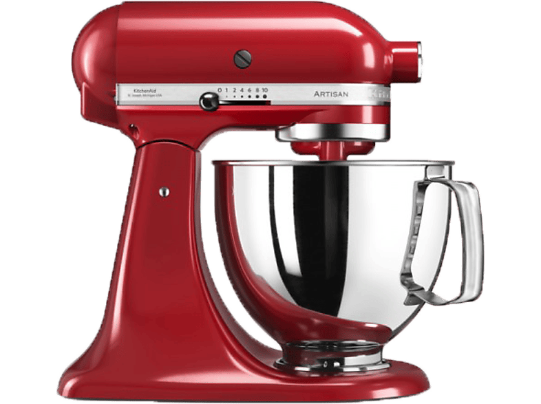 KITCHEN AID KA5KSM125EER Artisan Robotgép, Piros