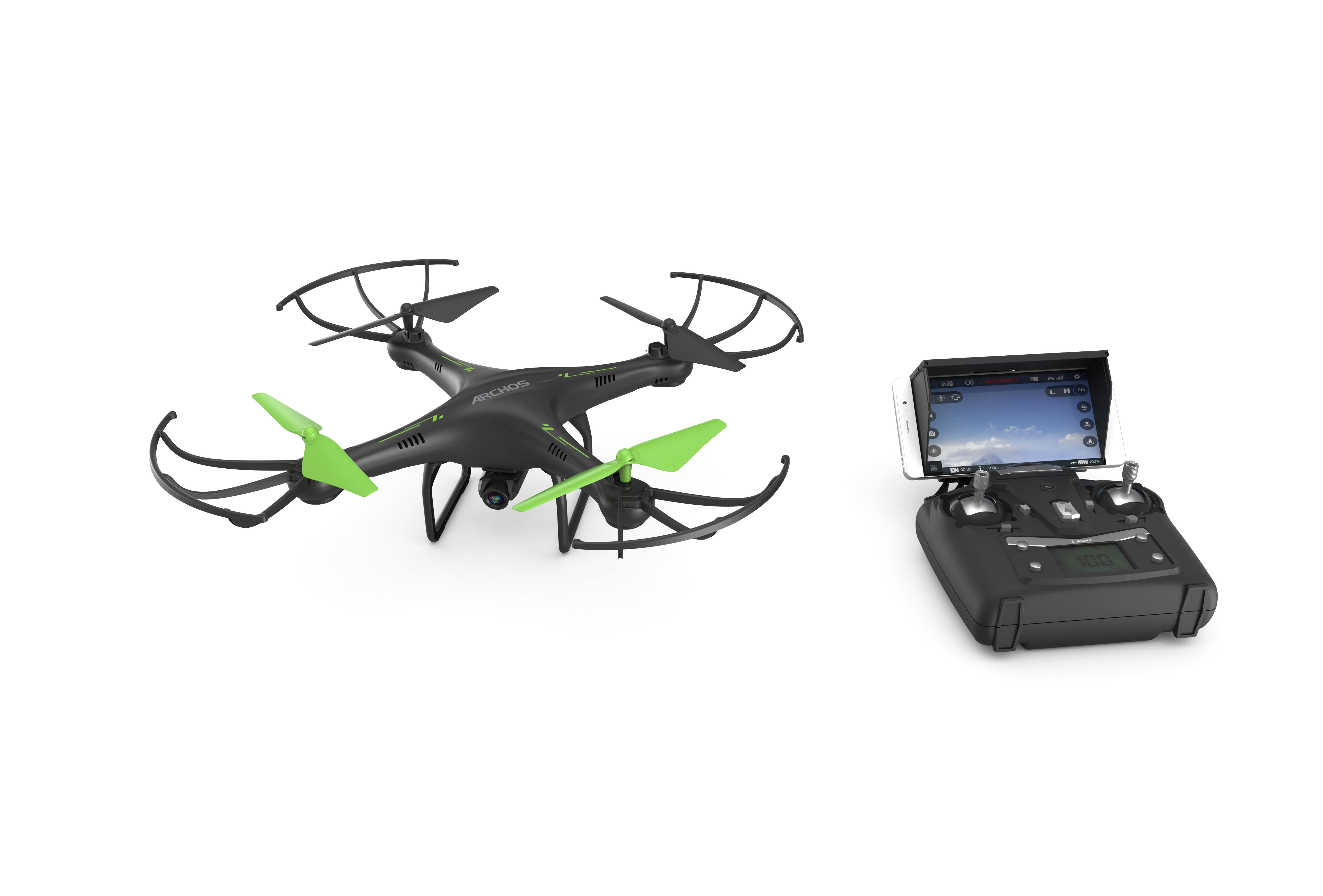 ARCHOS Drone Drohne  Schwarz/Grün