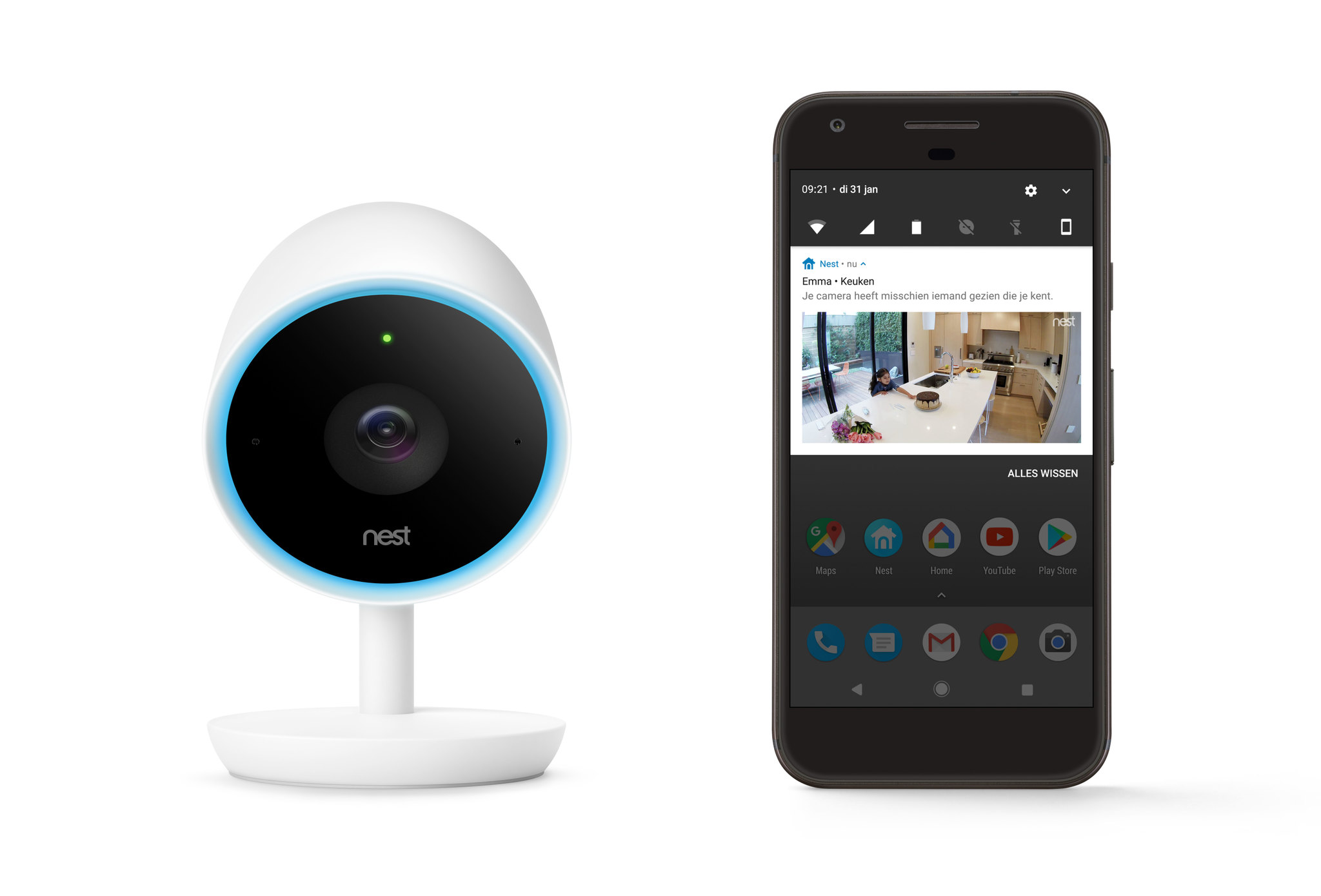GOOGLE NEST Cam IQ Indoor Camera