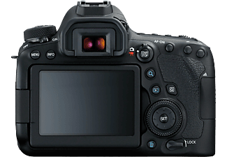CANON Spiegelreflexkamera EOS 6D Mark II, 26.2 MP, Vollformat, FHD60p, 6.5B/s, ISO40000, Schwarz