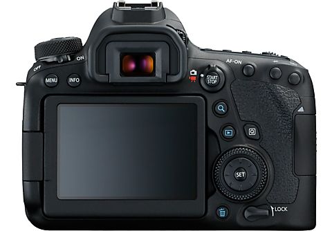 CANON Spiegelreflexkamera EOS 6D Mark II, 26.2 MP, Vollformat, FHD60p, 6.5B/s, ISO40000, Schwarz