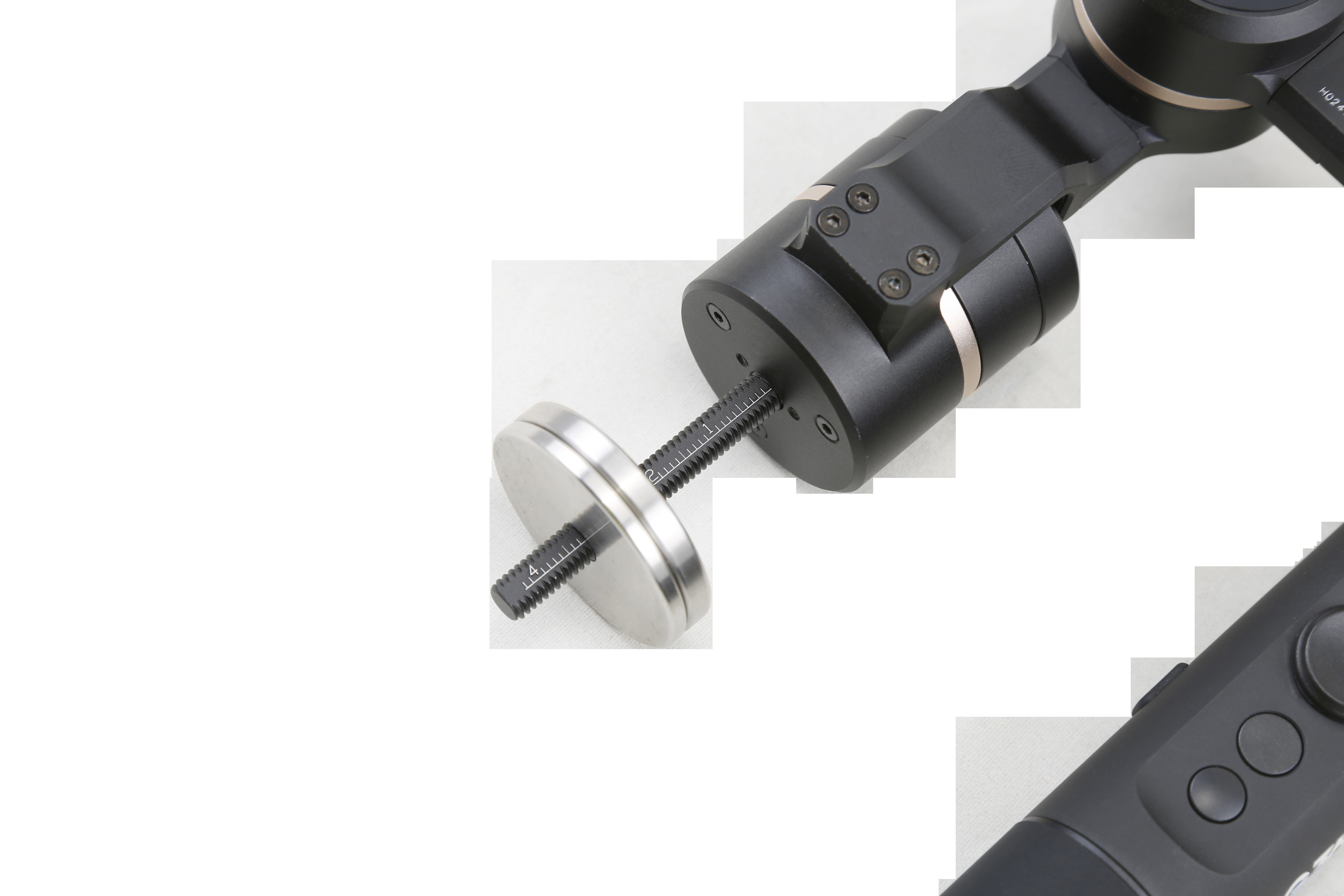 FY-TECH G360 Gimbal, Schwarz, Höhe offen bis 225x11 mm
