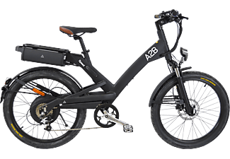 A2B Speed 20 Citybike (Laufradgröße: 24 Zoll, Rahmenhöhe: 20 cm, Unisex-Rad, 612 Wh, Schwarz matt)