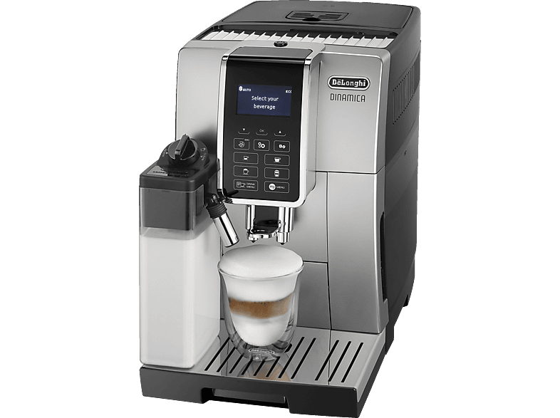 Dinamica DELONGHI Kaffeevollautomat Silber/Schwarz ECAM352.55.SB