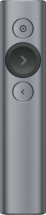 LOGITECH Spotlight Presenter prezentáló eszköz, lézer pointer, palaszürke (910-004861)