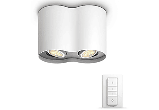 PHILIPS HUE Pillar Szpot lámpa, LED, fehér, 2x5,5W + fényerőszabályozó (56332/31/P7)