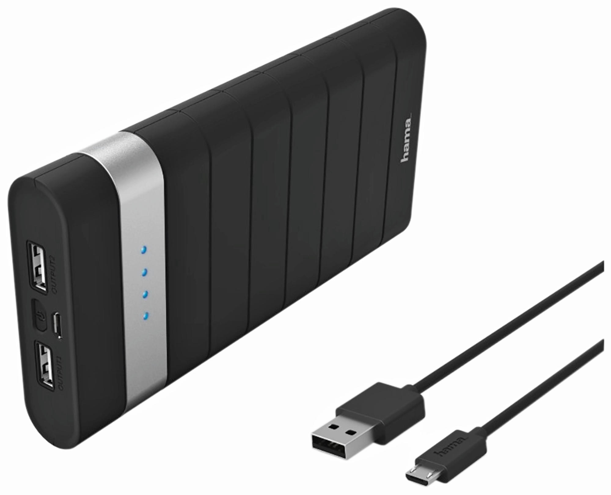 HAMA Joy Powerbank 20000 mAh Schwarz