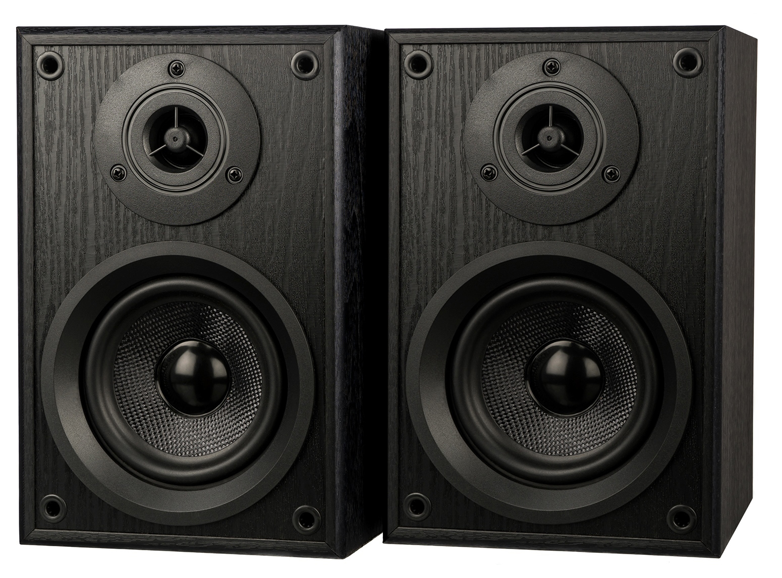 DUAL LS 100 1 Paar Lautsprecher (2 Wege, Schwarz