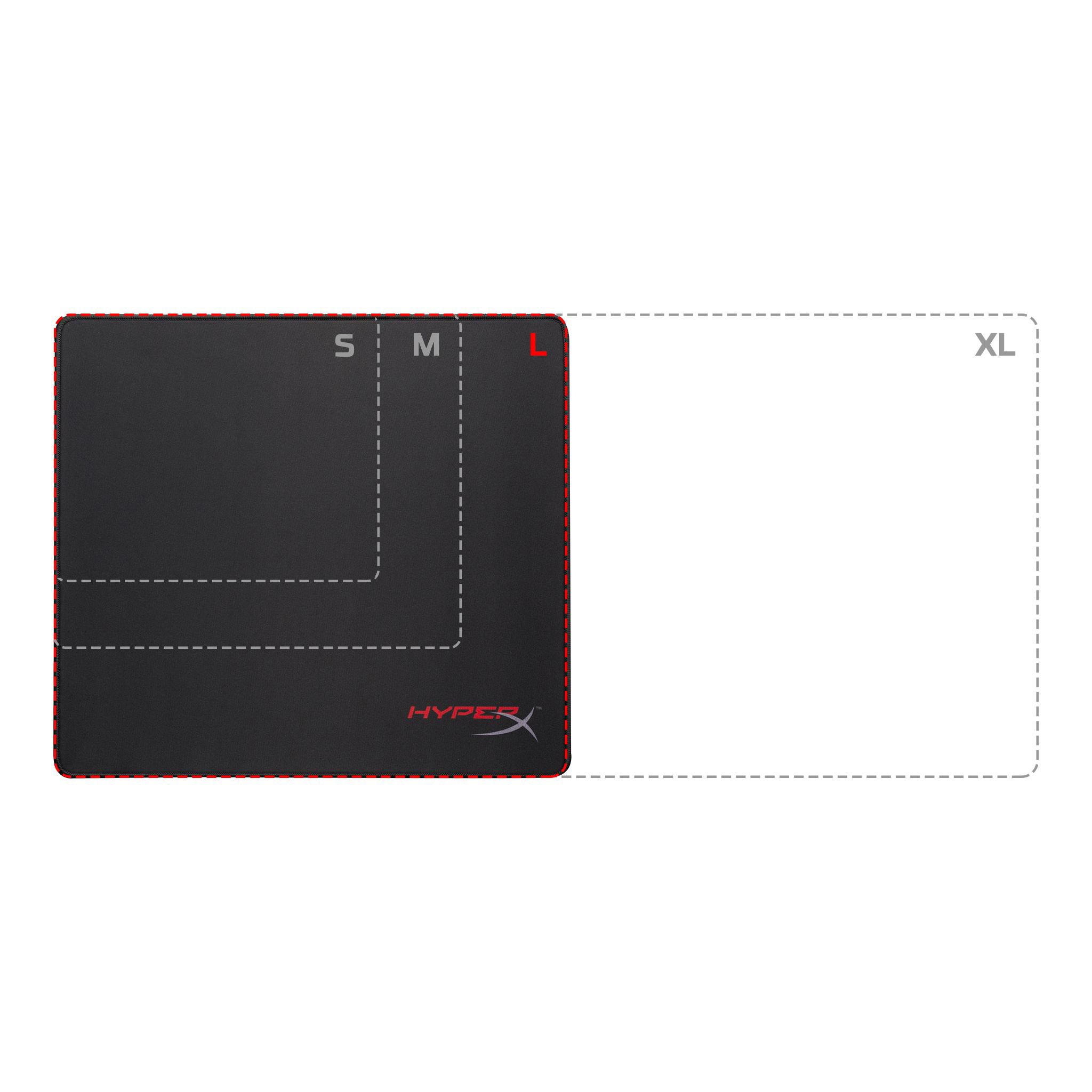 HYPERX FURY S Pro XL Gaming Mauspad (420 mm x 900 mm)