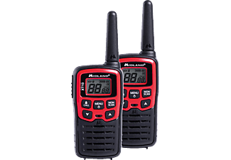 MIDLAND MIDLAND XT-10 - Walkie-Talkie - 16 canali - Nero/Rosso - Radio (Rosso/Nero)