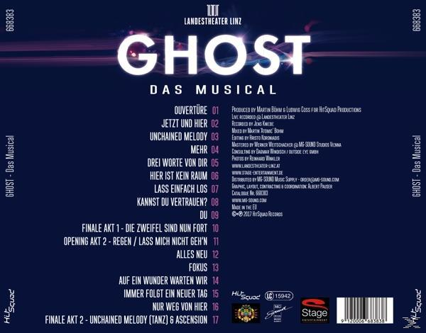 Riccardo Greco, Anaïs Lueken, Ana Milva Gomes - Ghost-Das Musical  - (CD)