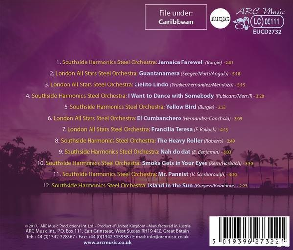 Southside Hamonics Steel Orchestra, London All Stars Steel Orchestra - Caribbean Steeldrums  - (CD)