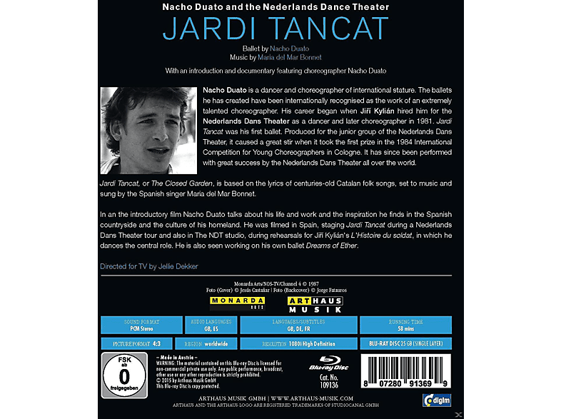 Nachoduato/Nederlands Dans The - Jardi Tancat (Blu-ray) 