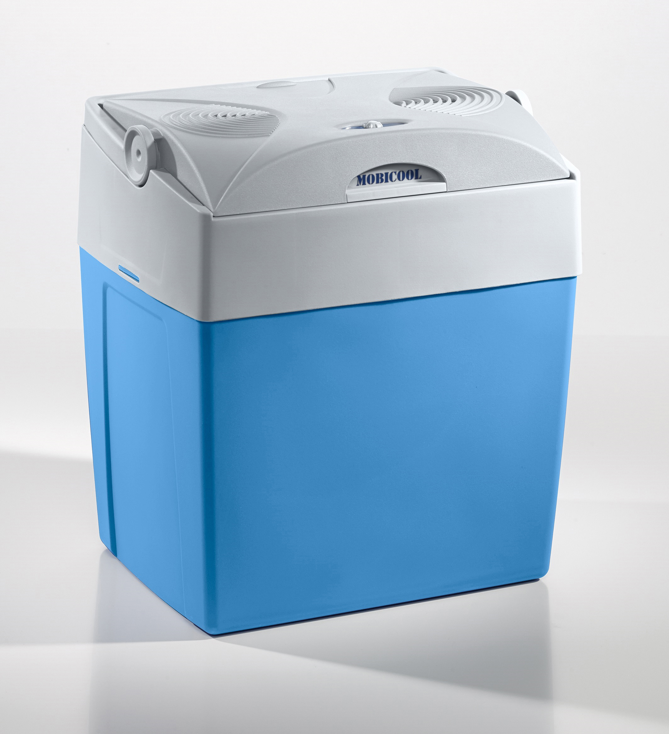 MOBICOOL V30 AC/DC  Kühlbox (29 l, 12V Anschluss, Hellblau/Grau)
