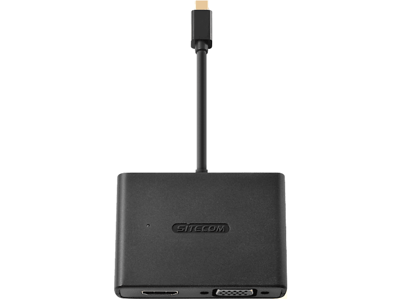 SITECOM Mini DisplayPort - HDMI / VGA 2-in-1 adapter (CN-347)