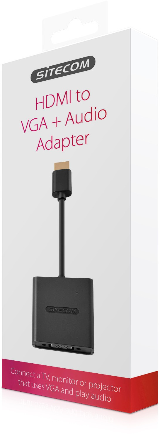 SITECOM Adaptateur HDMI - VGA + Audio (CN-351)