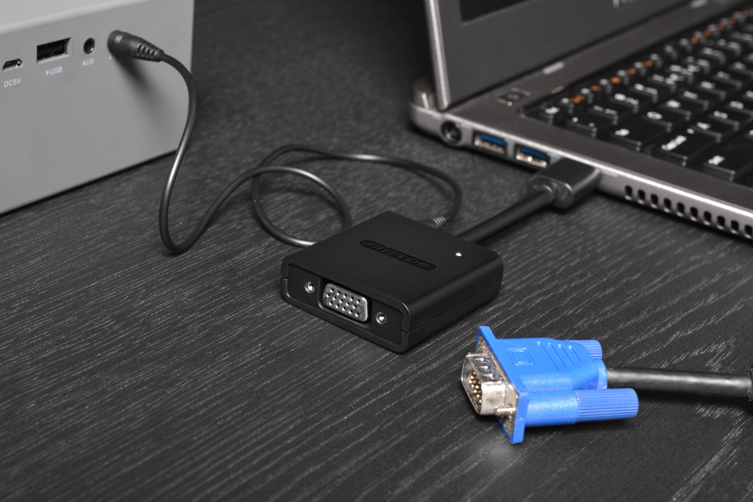 SITECOM Adaptateur HDMI - VGA + Audio (CN-351)