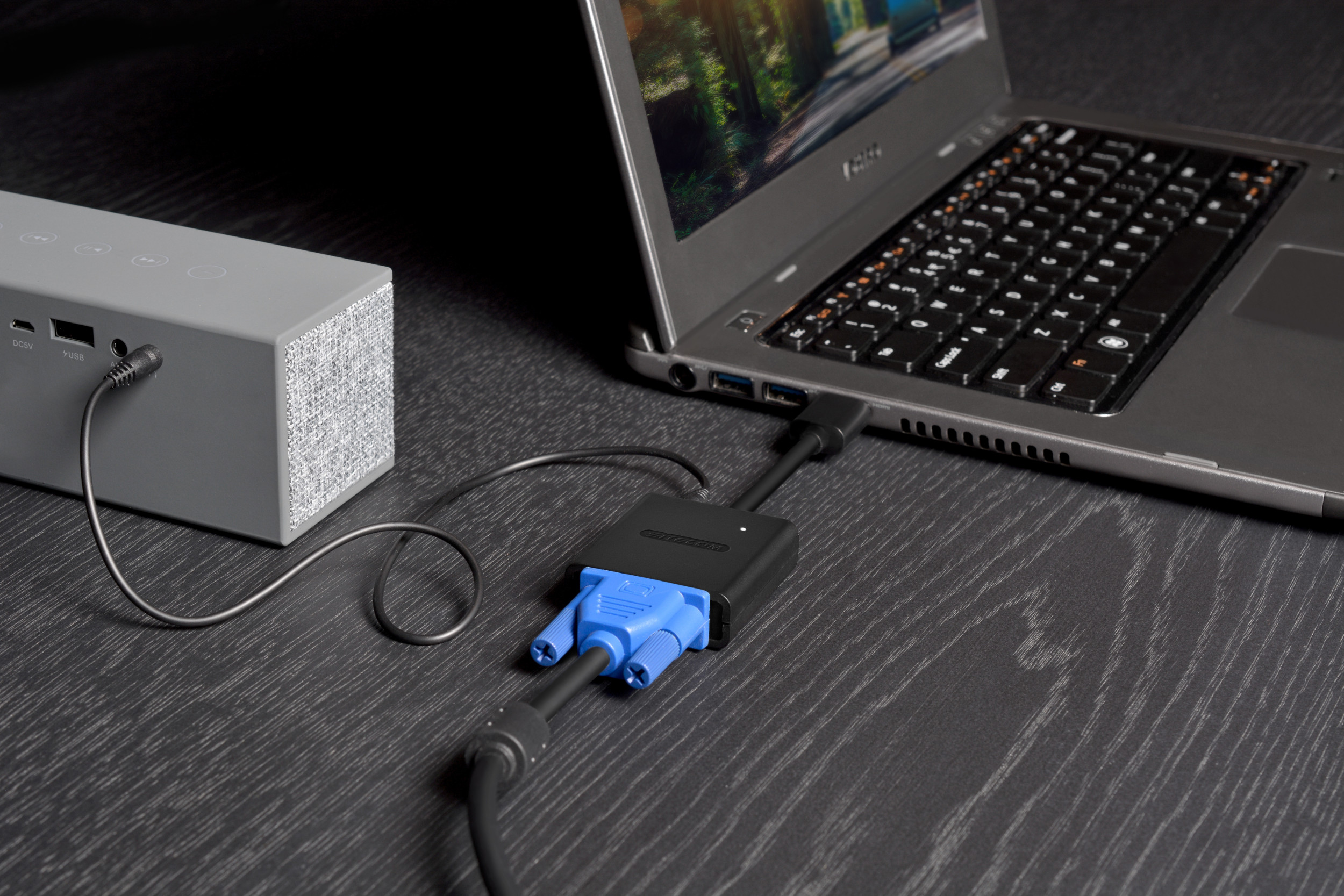 SITECOM Adaptateur HDMI - VGA + Audio (CN-351)