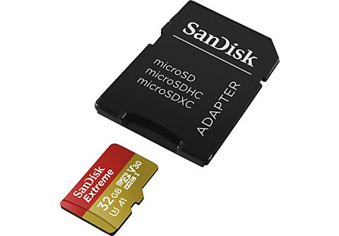 Tweede leerjaar Onmiddellijk schaal SANDISK Extreme MicroSD 32 GB 100 MB/s kopen? | MediaMarkt