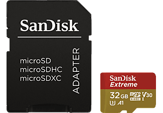 SANDISK micro SDHC  Extreme 32 GB