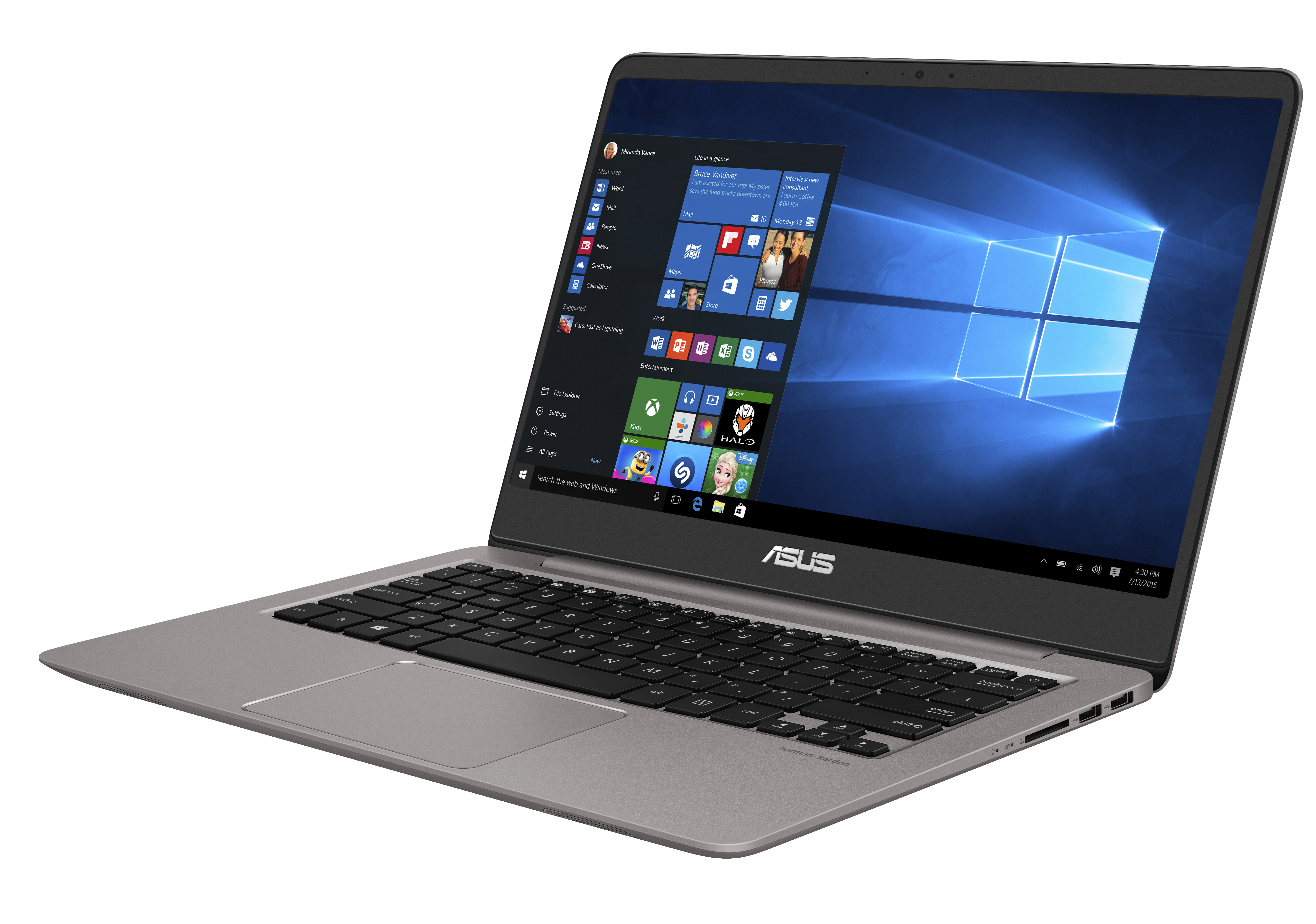 ASUS UX3410UQ-GV101T - 14 Zoll - Intel® Core™ i5 i5-7200U - 8 GB - 1 TB - NVIDIA - Windows 10 Home (64 Bit)