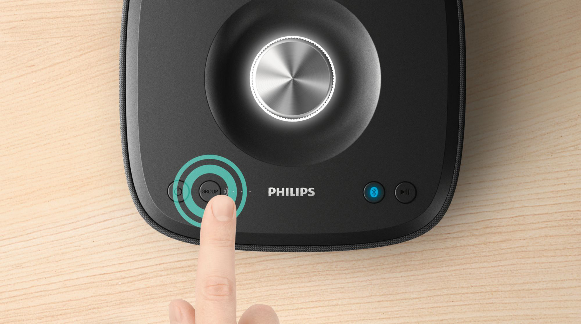 PHILIPS BM5B/10 Lautsprecher, Schwarz
