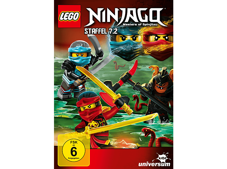 7.2 Staffel Ninjago LEGO DVD - -