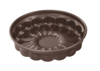 Back Edition Blumen Backform 28cm Braun