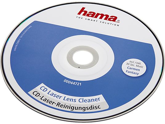 HAMA Pulizia CD per la testina di lettura - Disco per pulizia laser
