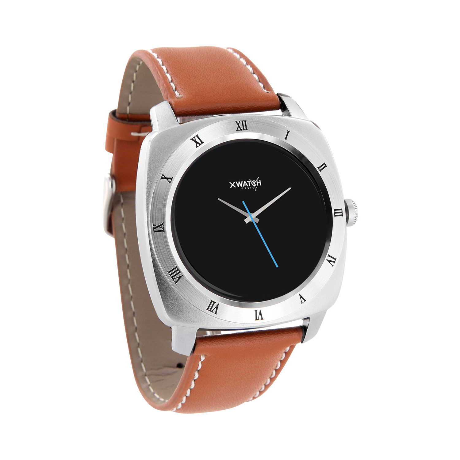 XLYNE NARA XW Pro 24mm , Wechselarmband, Cognac light brown 