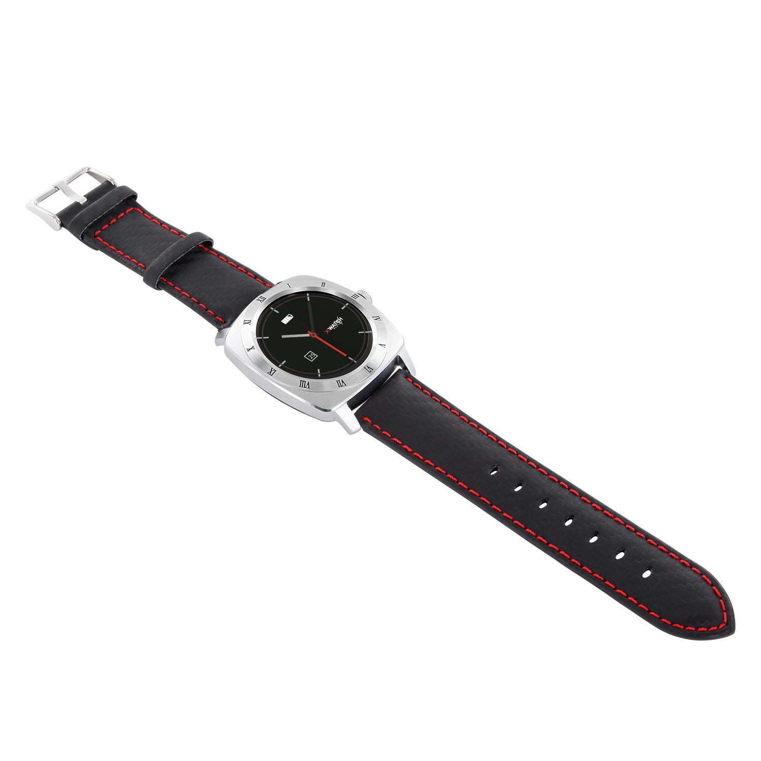 XLYNE NARA XW Pro 24mm , Wechselarmband, Carbon red black 