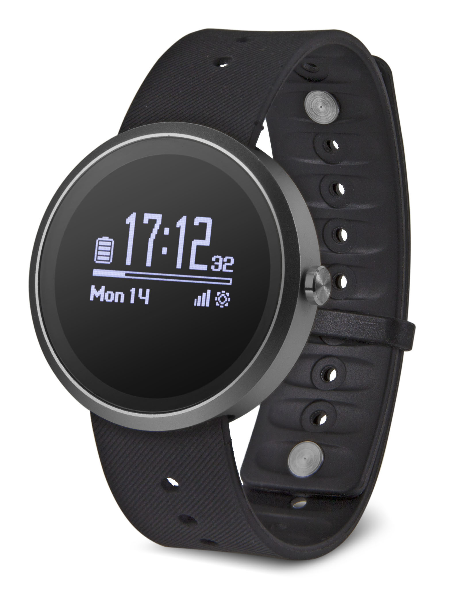 SWISSTONE SW 550 HR Smartwatch TPU, 230 mm, Schwarz