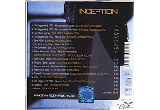Maksym Rzeminski - Inception  - (CD)