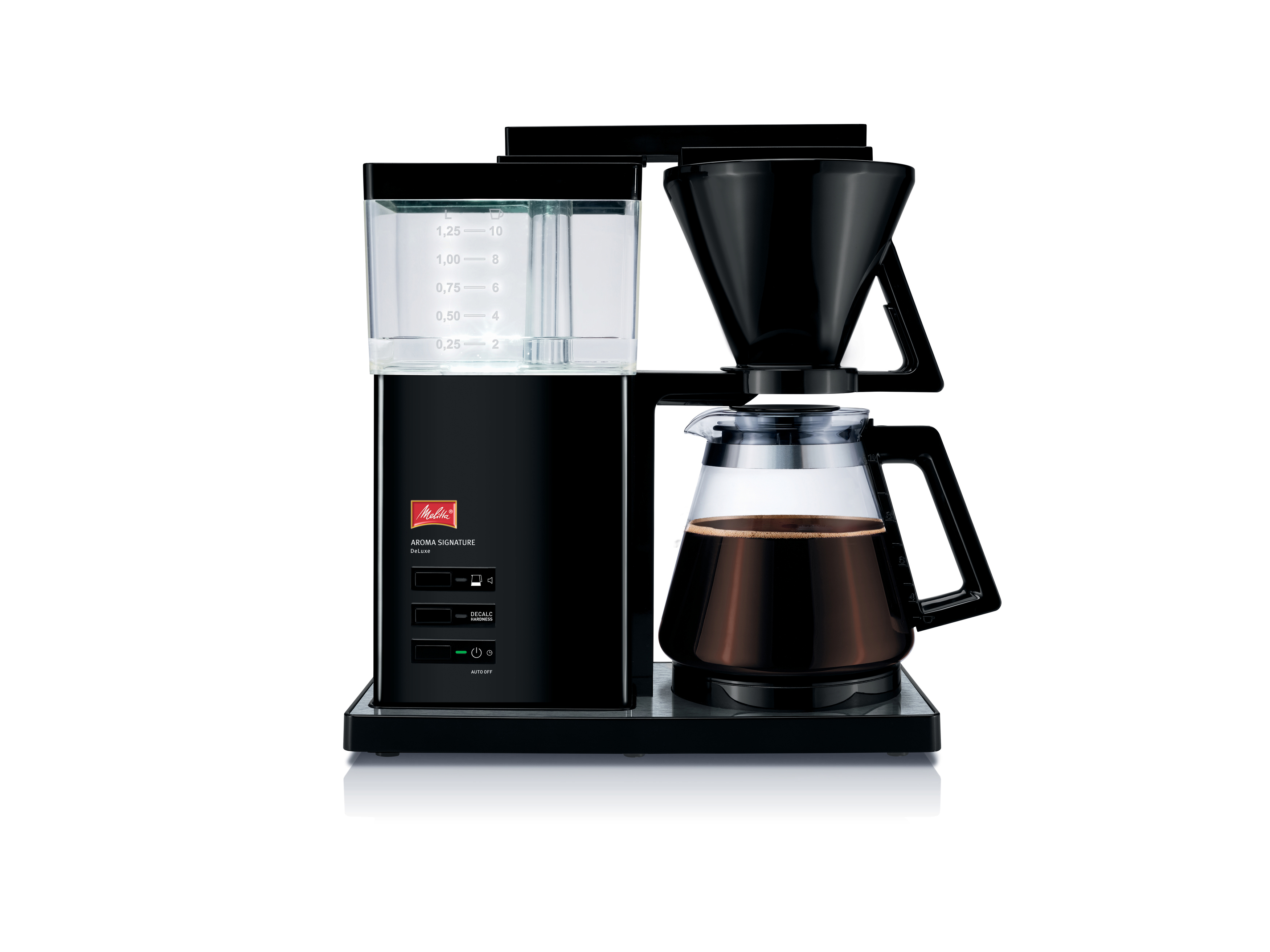MELITTA 1007-03 Aroma Signature Deluxe Filterkaffeemaschine  Schwarz
